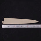 Fourreau Saya en Magnolia pour Sujihiki avec Sécurité 240mm-[Musashi]-[Couteaux de cuisine japonais]