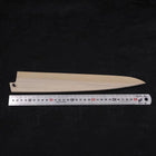 Fourreau Saya en Magnolia pour Sujihiki avec Sécurité 270mm-[Musashi]-[Couteaux de cuisine japonais]