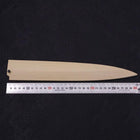 Fourreau Saya en Magnolia pour Yanagiba avec Sécurité 270mm-[Musashi]-[Couteaux de cuisine japonais]
