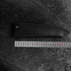 Fourreau en Cuir Noir pour Couteaux Gyuto / Kiritsuke 210mm-[Musashi]-[Couteaux de cuisine japonais]