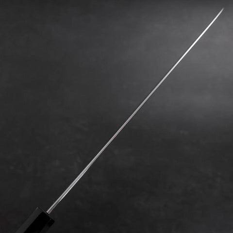 Fuguhiki White Steel #1 Miroir Manche en Buffle et Noyer 270mm-[Musashi]-[Couteaux de cuisine japonais]