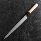 Fuguhiki White Steel #3 Kasumi Manche en Buffle et Magnolia 270mm-[Musashi]-[Couteaux de cuisine japonais]