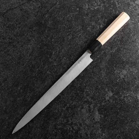 Fuguhiki White Steel #3 Kasumi Manche en Buffle et Magnolia 270mm-[Musashi]-[Couteaux de cuisine japonais]