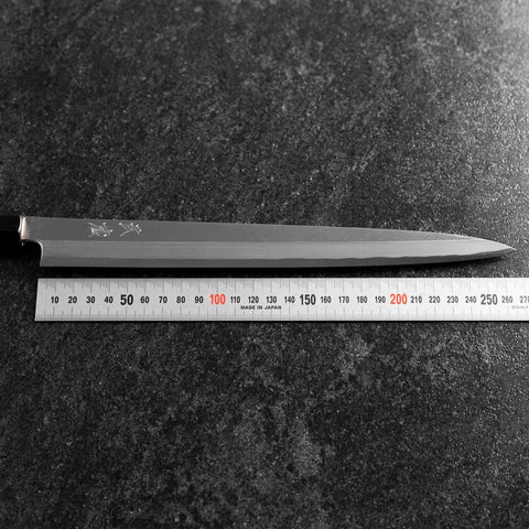 Fuguhiki White Steel #3 Kasumi Manche en Buffle et Magnolia 270mm-[Musashi]-[Couteaux de cuisine japonais]