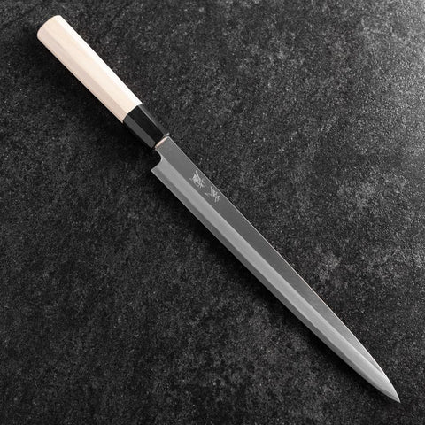 Fuguhiki White Steel #3 Kasumi Manche en Buffle et Magnolia 270mm-[Musashi]-[Couteaux de cuisine japonais]