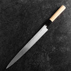 Fuguhiki White Steel #3 Kasumi Manche en Buffle et Magnolia 300mm-[Musashi]-[Couteaux de cuisine japonais]