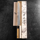Fuguhiki White Steel #3 Kasumi Manche en Buffle et Magnolia 300mm-[Musashi]-[Couteaux de cuisine japonais]