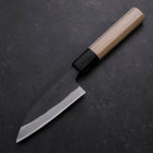 Funayuki Blue Steel #1 Kurouchi Manche en Buffle et Magnolia 105mm-[Musashi]-[Couteaux de cuisine japonais]