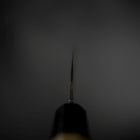 Funayuki Blue Steel #1 Revêtement inox Kurouchi Manche en Buffle et Magnolia 165mm-[Musashi]-[Couteaux de cuisine japonais]