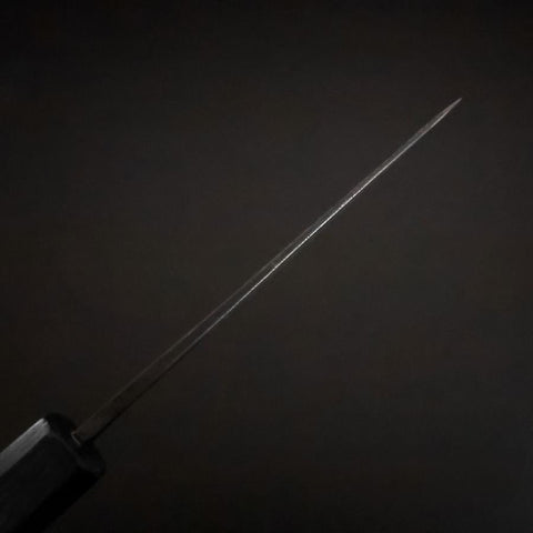 Funayuki Blue Steel #2  Kurouchi Blue Urushi Handle 105mm (4.1”)