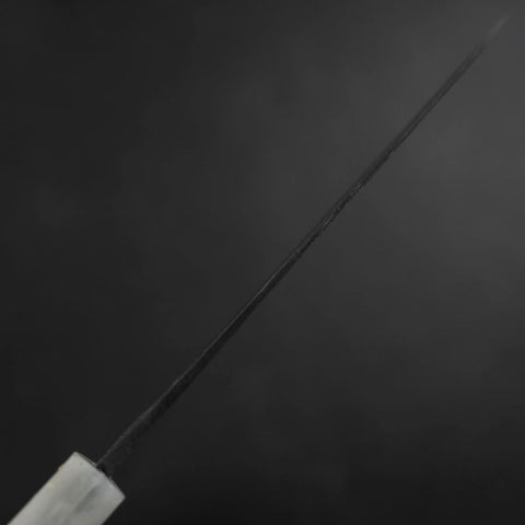 Funayuki Blue Steel #2 Kurouchi Manche Océan Noir Blanc et Or 165mm-[Musashi]-[Couteaux de cuisine japonais]