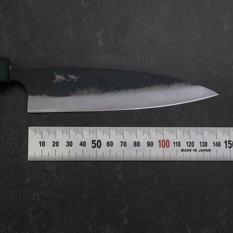 Funayuki Blue Steel #2 Kurouchi Manche Sumi Urushi 165mm-[Musashi]-[Couteaux de cuisine japonais]
