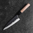 Funayuki Blue Steel #2 Kurouchi Buffalo Walnut Handle 165mm (6.5”)-[Musashi]-[Japanese-Kitchen-Knives]