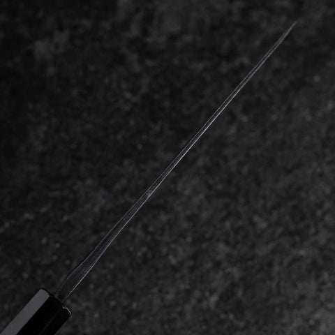 Funayuki Blue Steel #2 Kurouchi Buffalo Walnut Handle 165mm (6.5”)-[Musashi]-[Japanese-Kitchen-Knives]