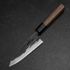 Funayuki Blue Steel #2 Kurouchi Manche en Noyer 120mm-[Musashi]-[Couteaux de cuisine japonais]