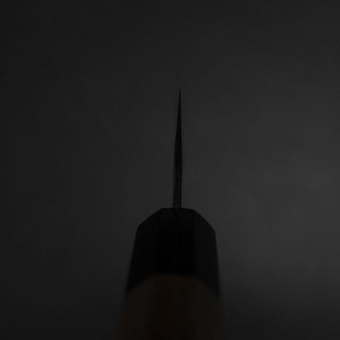 Funayuki Blue Steel #2 Kurouchi Manche en Noyer 120mm-[Musashi]-[Couteaux de cuisine japonais]