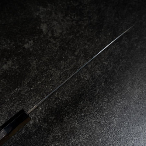 Funayuki Blue steel #2 Kurouchi Manche en Buffle et Magnolia 210mm-[Musashi]-[Couteaux de cuisine japonais]