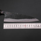 Funayuki Sabaki Blue Steel #1 Kurouchi Manche en Buffle et Magnolia 160mm-[Musashi]-[Couteaux de cuisine japonais]