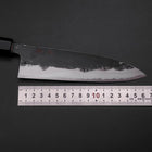 Funayuki Sabaki Blue Steel #1 Kurouchi Manche en Buffle et Magnolia 165mm-[Musashi]-[Couteaux de cuisine japonais]