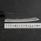 Funayuki Sabaki Blue Steel #2 Kurouchi Manche en Buffle et Bois de Teck 165mm-[Musashi]-[Couteaux de cuisine japonais]