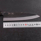 Funayuki Sabaki Blue Steel #2 Kurouchi Manche en Ébène 165mm-[Musashi]-[Couteaux de cuisine japonais]