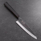Funayuki Sabaki Blue Steel #2 Kurouchi Manche en Ébène 165mm-[Musashi]-[Couteaux de cuisine japonais]