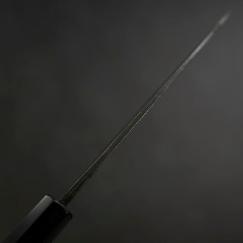Funayuki Sabaki Blue steel #2 Kurouchi Manche en Buffle et Bois de Teck 165mm-[Musashi]-[Couteaux de cuisine japonais]