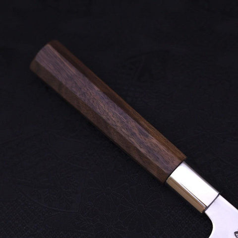 Funayuki Silver Steel #3 Hamachidori Manche en Noyer 165mm-[Musashi]-[Couteaux de cuisine japonais]