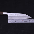 Funayuki Silver Steel #3 Hamachidori Manche en Noyer 165mm-[Musashi]-[Couteaux de cuisine japonais]