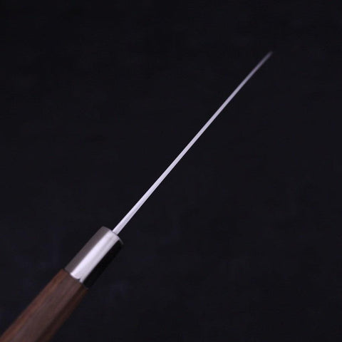 Funayuki Silver Steel #3 Ichimatsu Manche en Noyer 165mm-[Musashi]-[Couteaux de cuisine japonais]