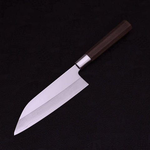 Funayuki Silver Steel #3 Karakusa Manche en Noyer 165mm-[Musashi]-[Couteaux de cuisine japonais]