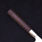 Funayuki Silver Steel #3 Karakusa Manche en Noyer 165mm-[Musashi]-[Couteaux de cuisine japonais]