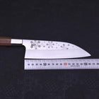 Funayuki Silver Steel #3 Kazahana Manche en Noyer 165mm-[Musashi]-[Couteaux de cuisine japonais]