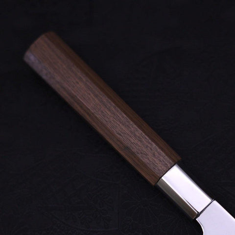 Funayuki Silver Steel #3 Kiku Manche en Noyer 165mm-[Musashi]-[Couteaux de cuisine japonais]