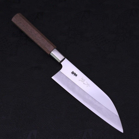 Funayuki Silver Steel #3 Manche en Noyer 165mm-[Musashi]-[Couteaux de cuisine japonais]