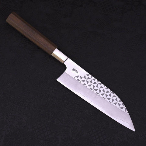 Funayuki Silver Steel #3 Origami Kazaguruma Manche en Noyer 165mm-[Musashi]-[Couteaux de cuisine japonais]