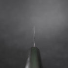 Funayuki White Steel #2 Kurouchi Manche Urushi Vert 150mm-[Musashi]-[Couteaux de cuisine japonais]