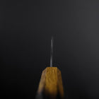 Funayuki White Steel #2 Kurouchi Manche Yaki Urushi 155mm-[Musashi]-[Couteaux de cuisine japonais]