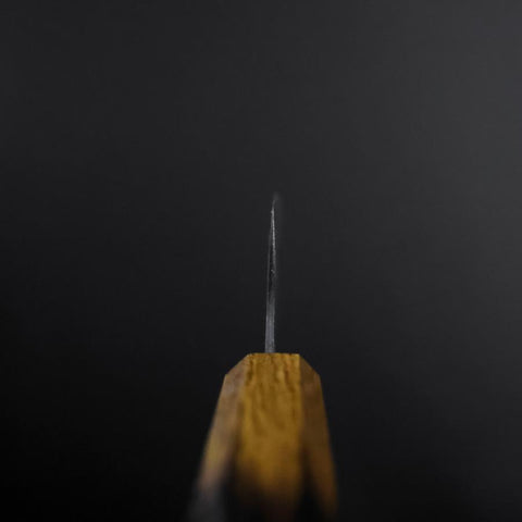 Funayuki White Steel #2 Kurouchi Manche Yaki Urushi 155mm-[Musashi]-[Couteaux de cuisine japonais]