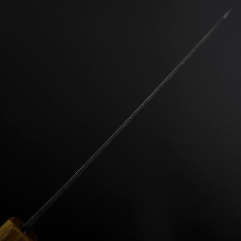 Funayuki White Steel #2 Kurouchi Manche Yaki Urushi 155mm-[Musashi]-[Couteaux de cuisine japonais]