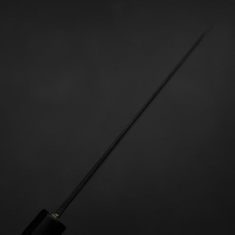 Funayuki White Steel #2 Kurouchi Manche en Buffle et Magnolia 155mm-[Musashi]-[Couteaux de cuisine japonais]