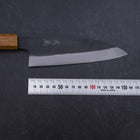 Funayuki White Steel #2 Kurouchi Manche en Chêne 155mm-[Musashi]-[Couteaux de cuisine japonais]