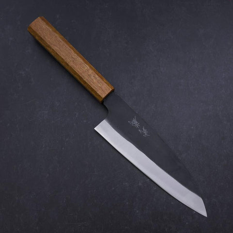 Funayuki White Steel #2 Kurouchi Manche en Chêne 155mm-[Musashi]-[Couteaux de cuisine japonais]