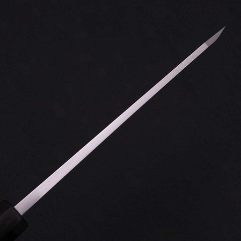 Garasuki White Steel #2 Kasumi Manche en Buffle et Ébène 180mm-[Musashi]-[Couteaux de cuisine japonais]