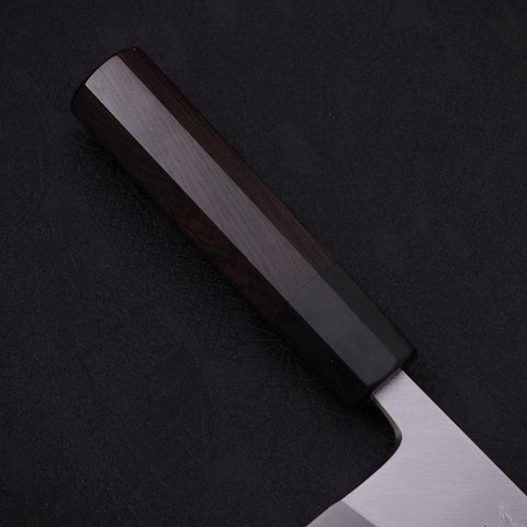 Garasuki White Steel #2 Kasumi Manche en Buffle et Ébène 180mm-[Musashi]-[Couteaux de cuisine japonais]