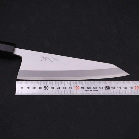 Garasuki White Steel #2 Kasumi Manche en Buffle et Ébène 180mm-[Musashi]-[Couteaux de cuisine japonais]