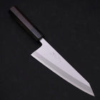 Garasuki White Steel #2 Kasumi Manche en Buffle et Ébène 180mm-[Musashi]-[Couteaux de cuisine japonais]