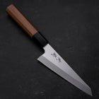 Garasuki White Steel #2 Poli Manche en Buffle et Bois de Teck 150mm-[Musashi]-[Couteaux de cuisine japonais]