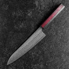 Gyuto 440C Nashiji Damas Manche Urushi Pourpre 210mm-[Musashi]-[Couteaux de cuisine japonais]