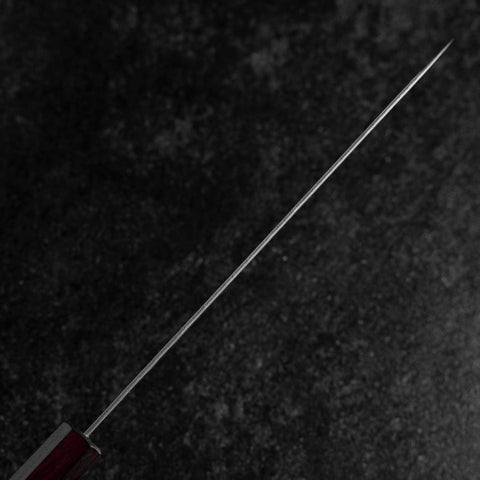 Gyuto 440C Nashiji Damas Manche Urushi Pourpre 210mm-[Musashi]-[Couteaux de cuisine japonais]